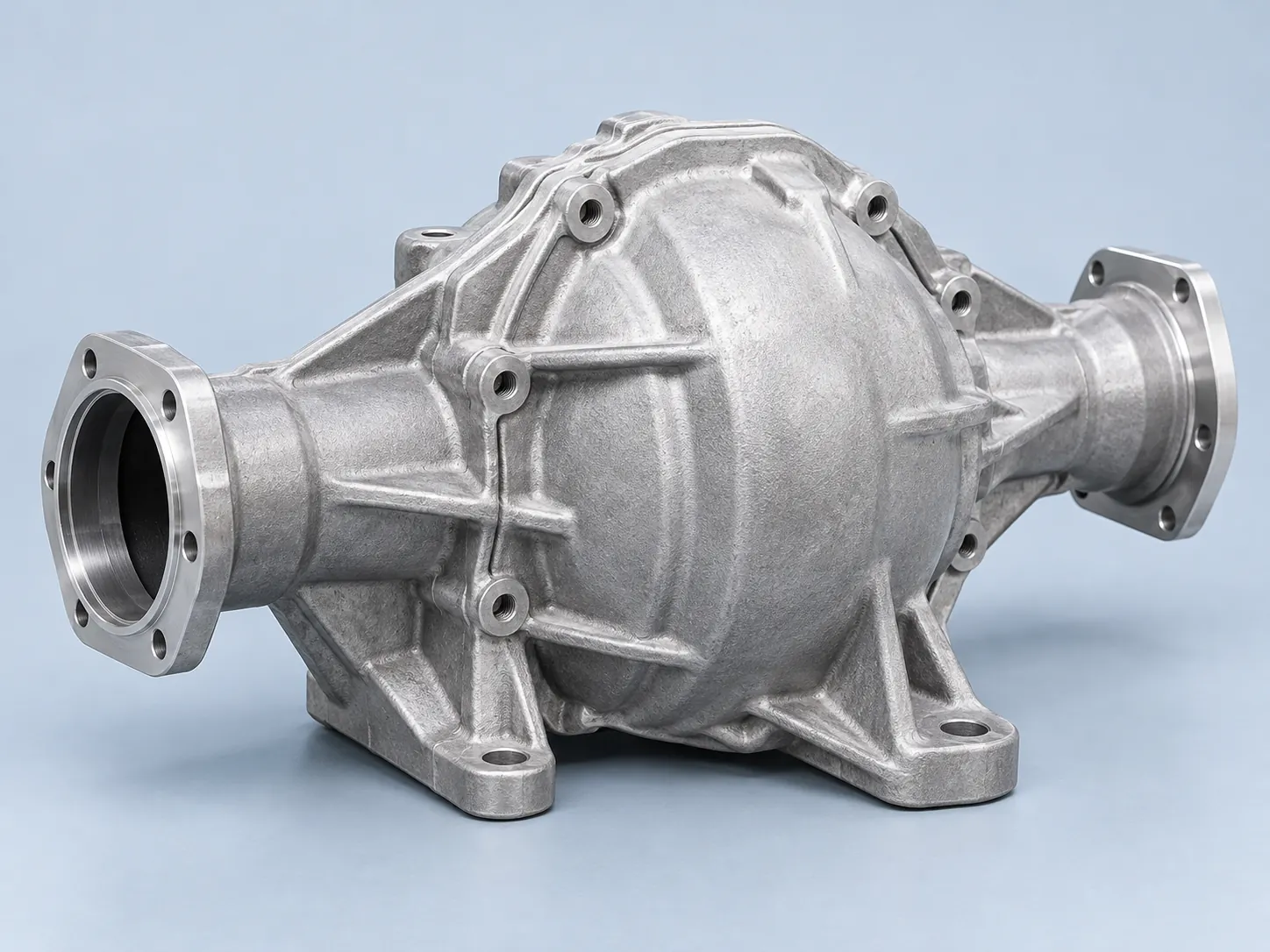 Illustrative aluminum differential housing