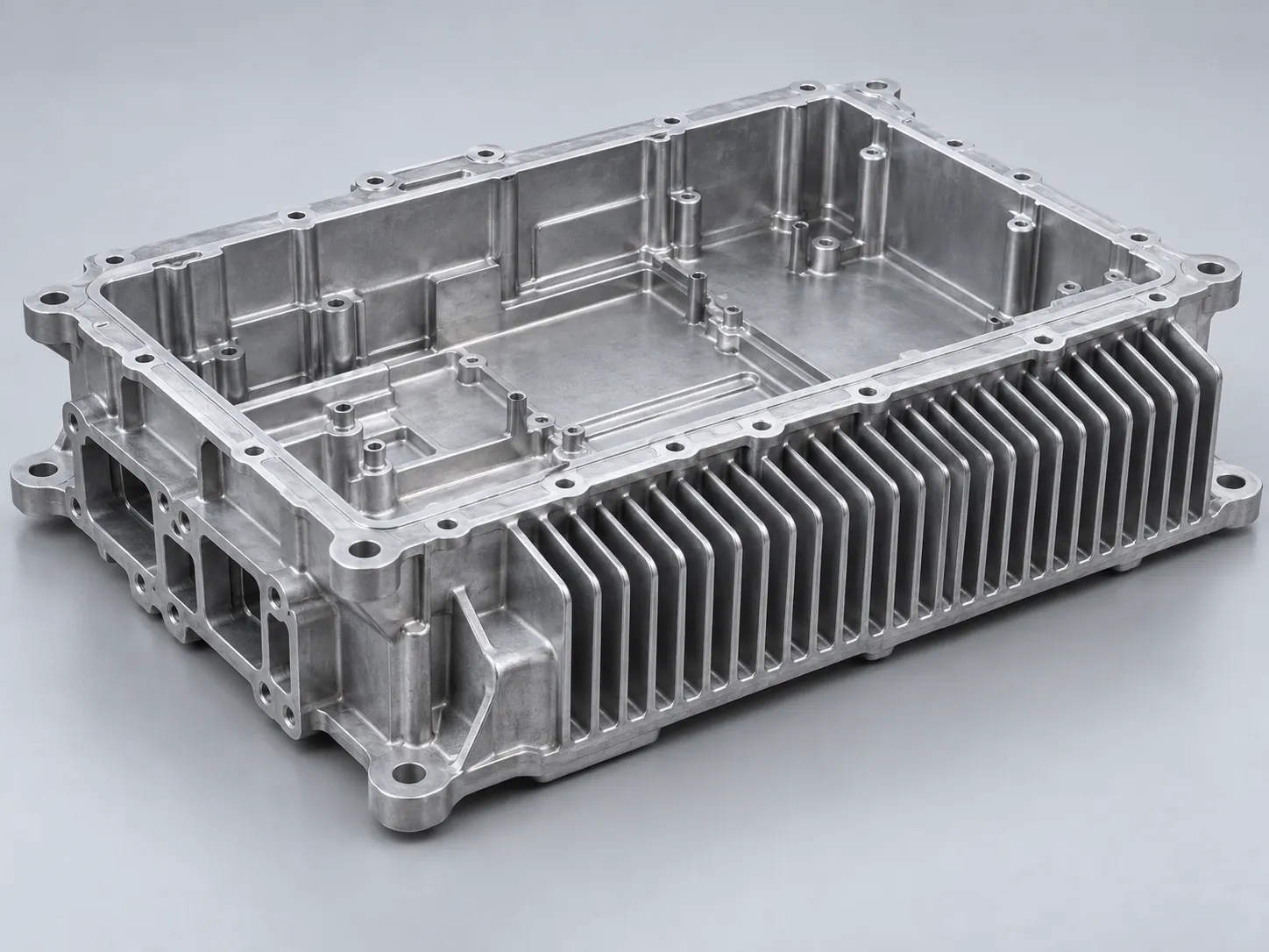 Illustrative aluminum inverter enclosure