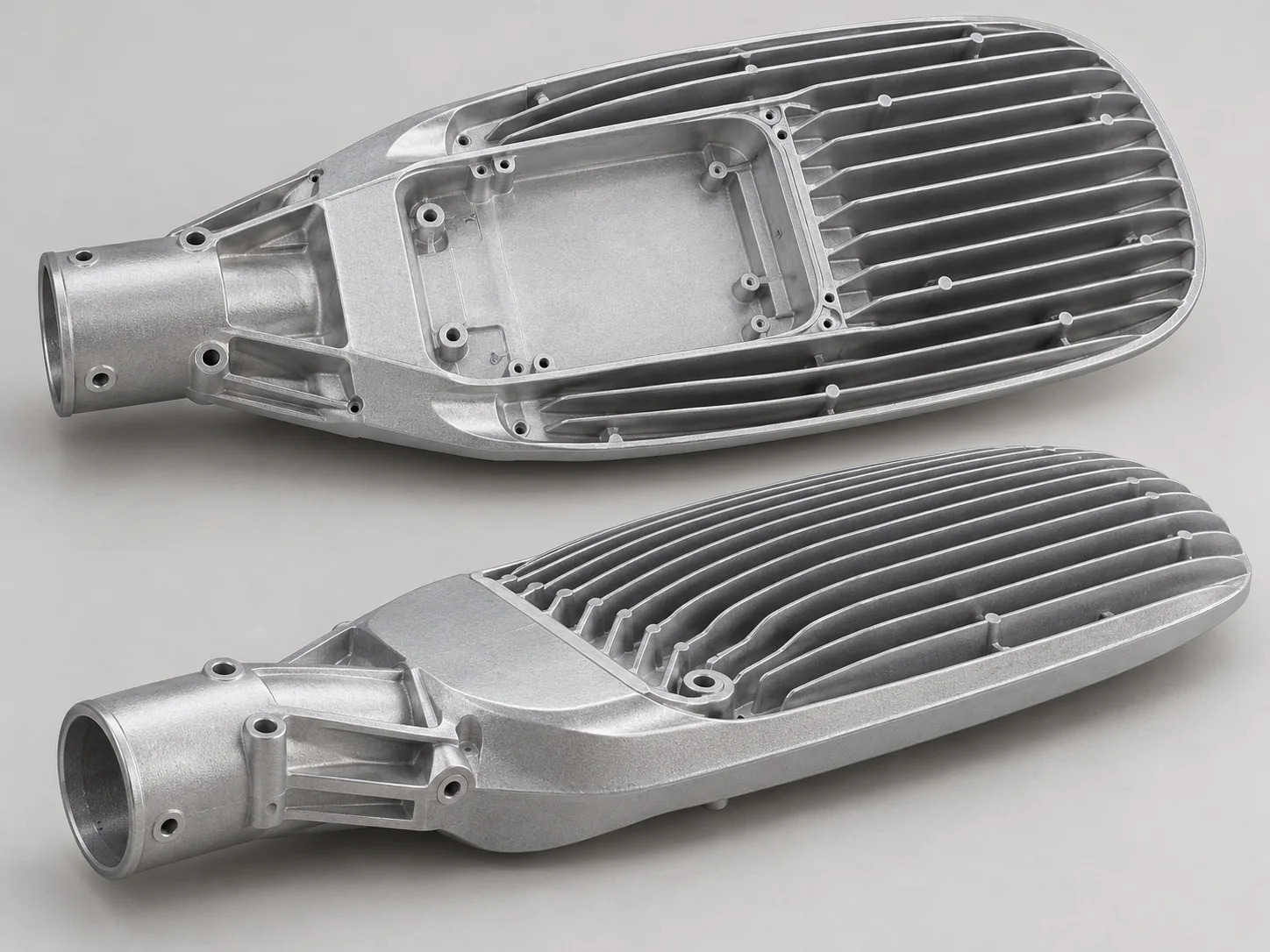 Illustrative aluminum component for lighting applications