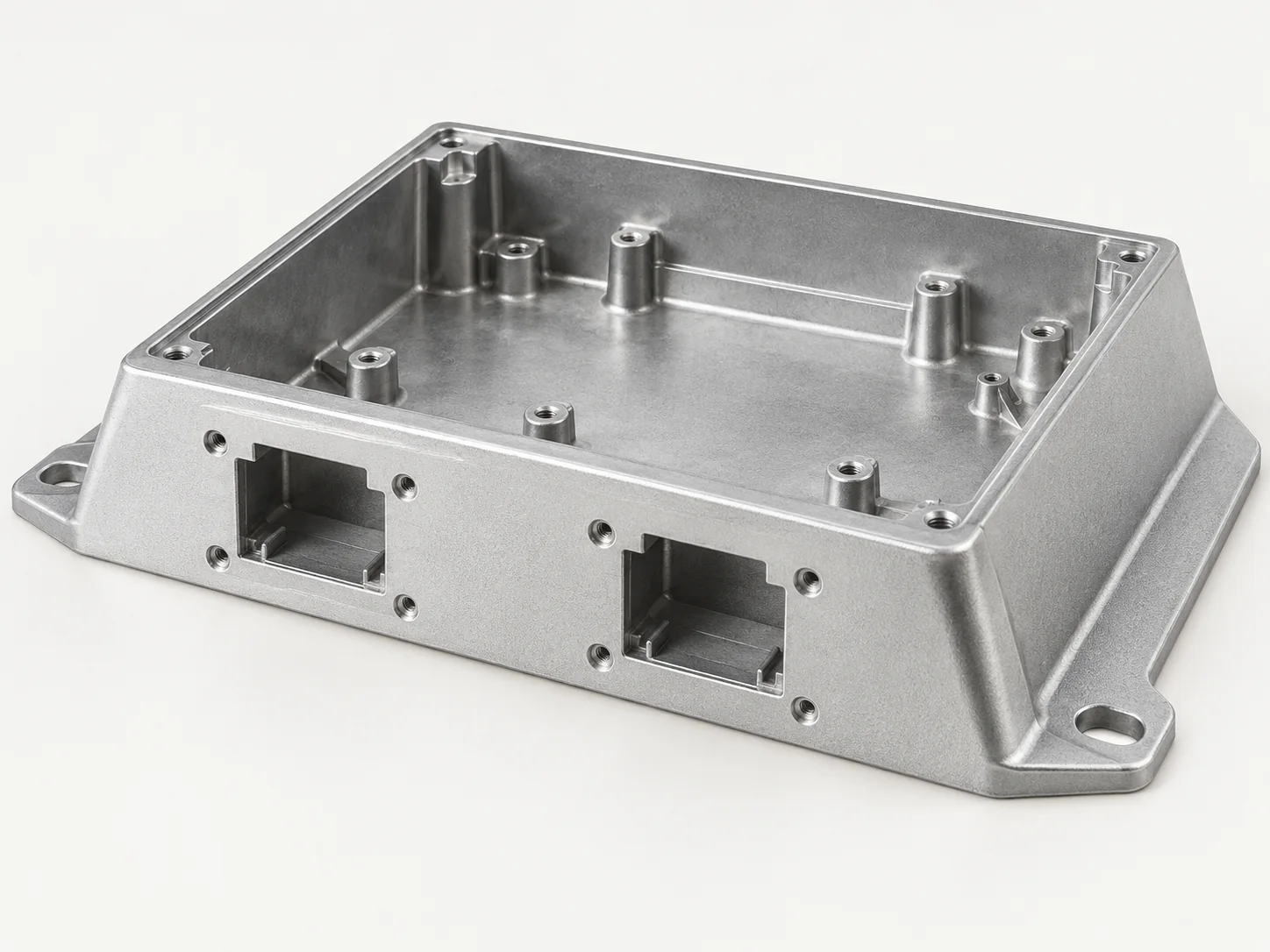 Illustrative aluminum network gateway housing