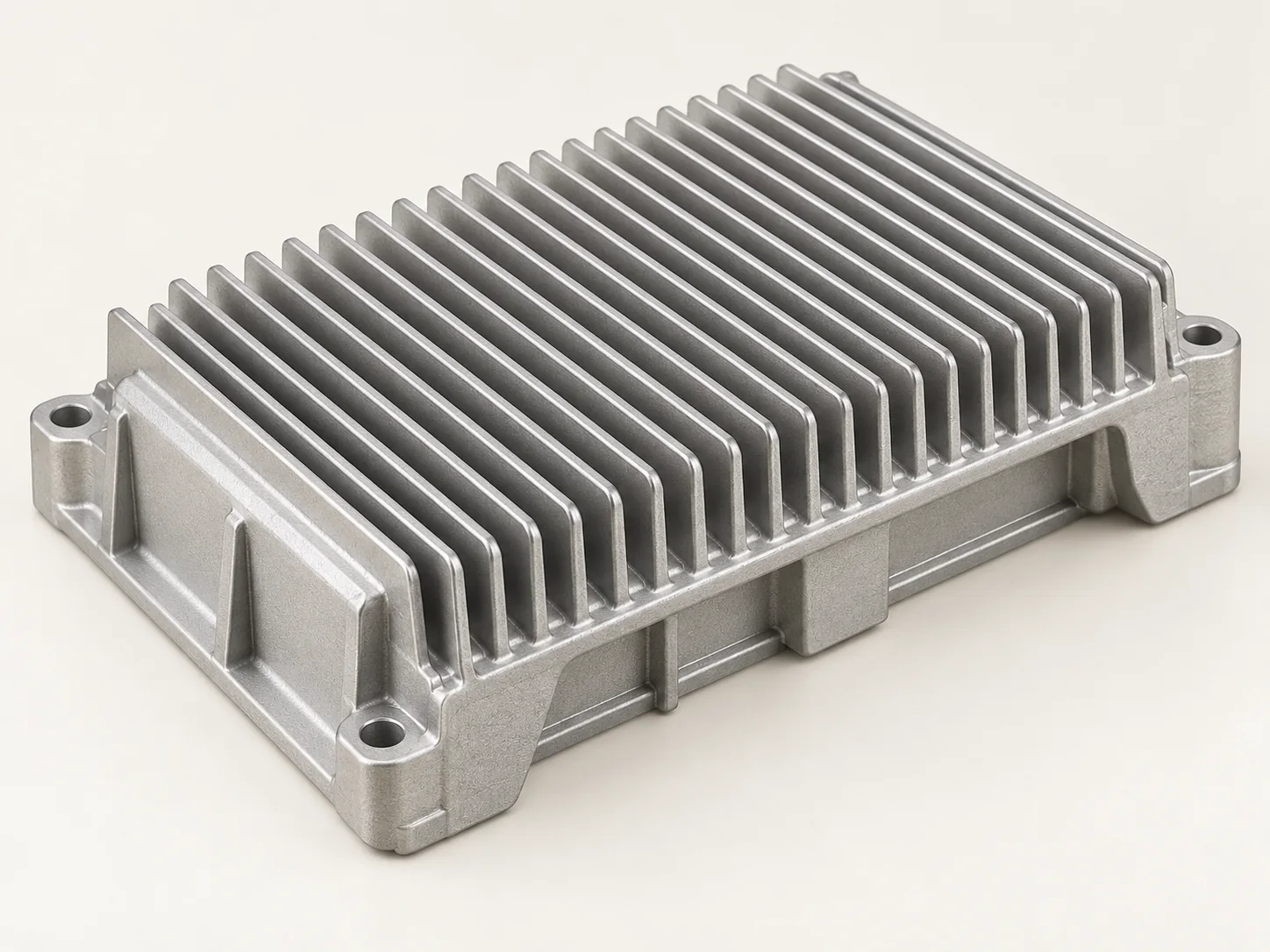 Illustrative aluminum heat-sink enclosure
