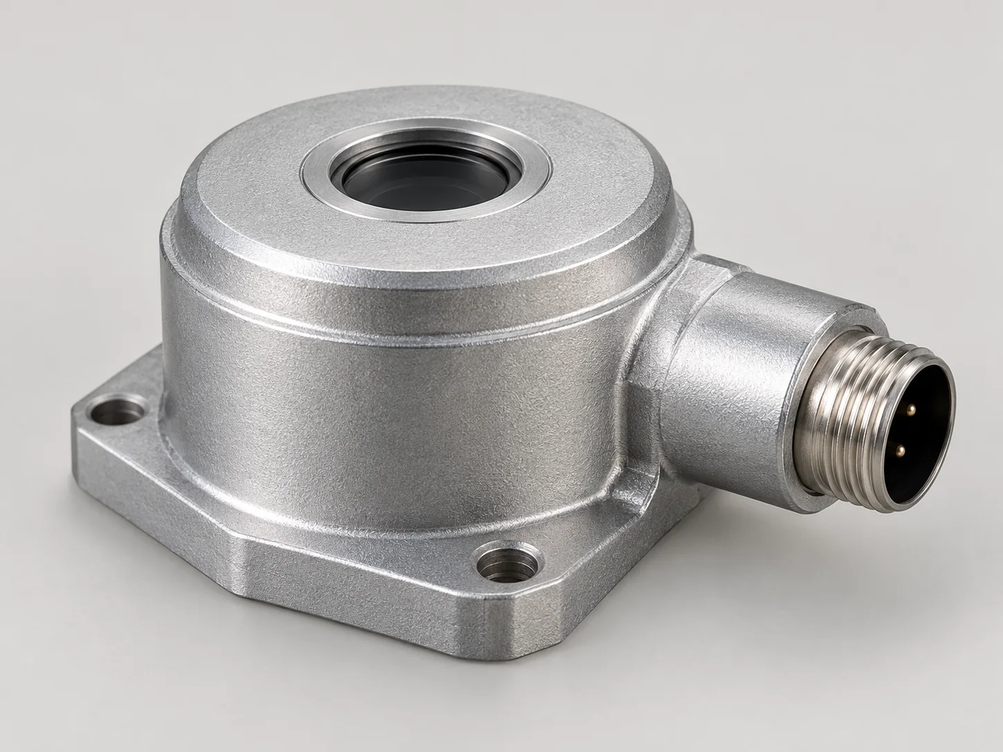 Illustrative aluminum sensor housing