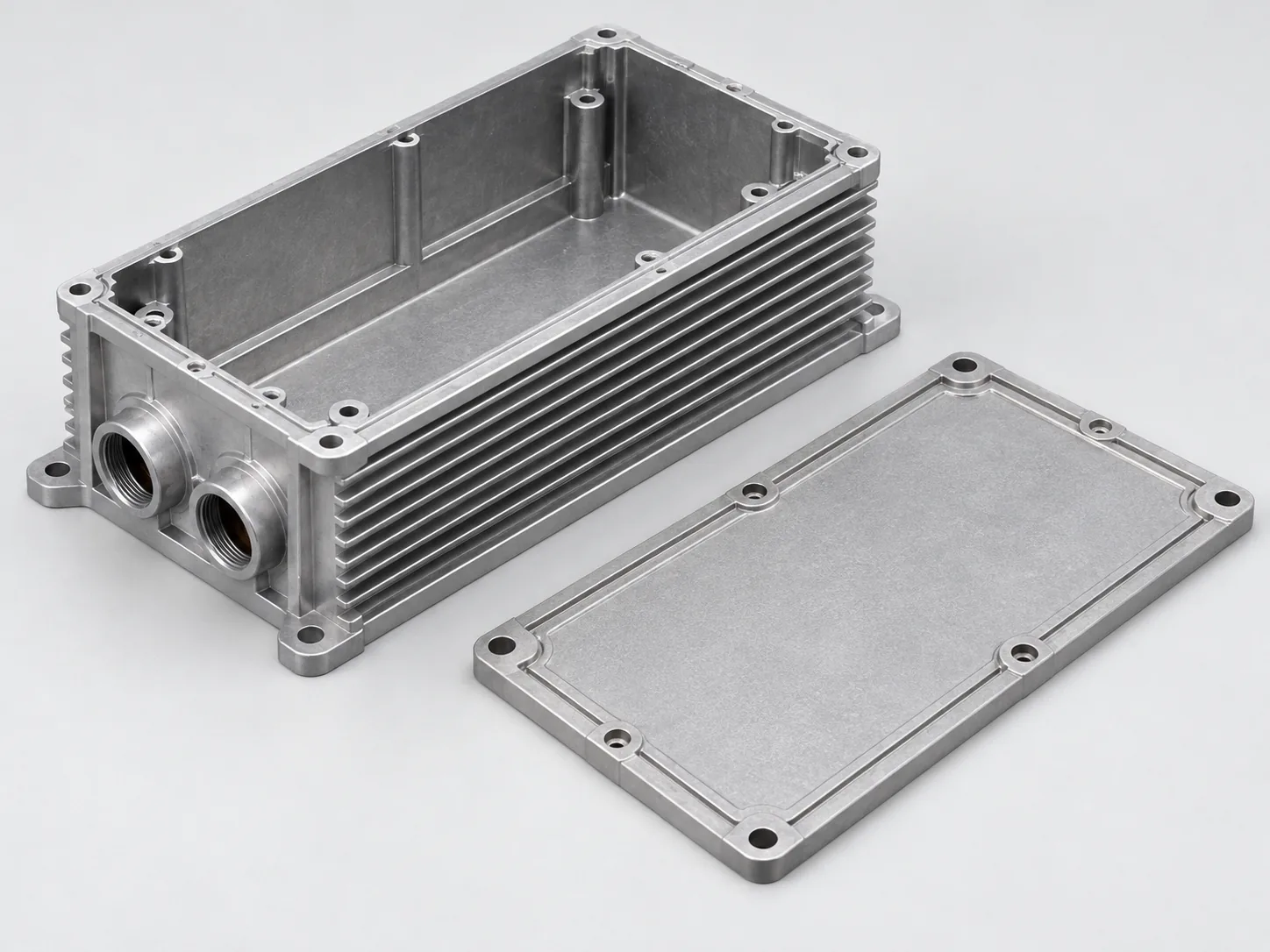 Illustrative aluminum controller enclosure