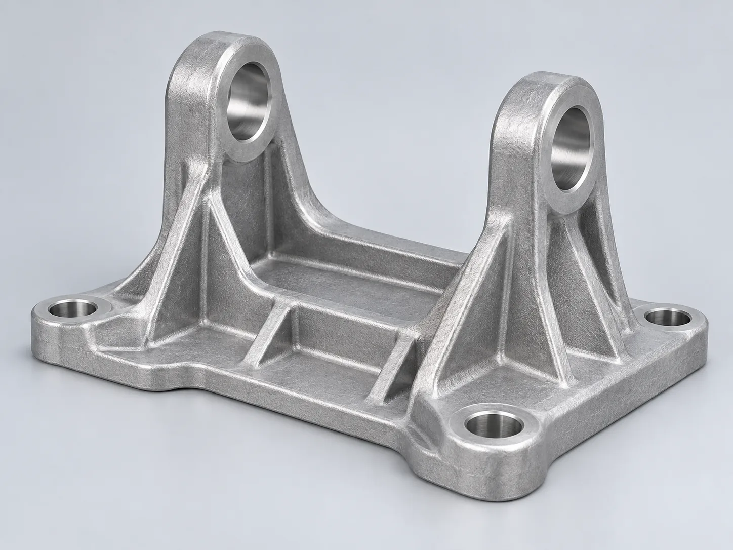 Illustrative aluminum motor mount bracket