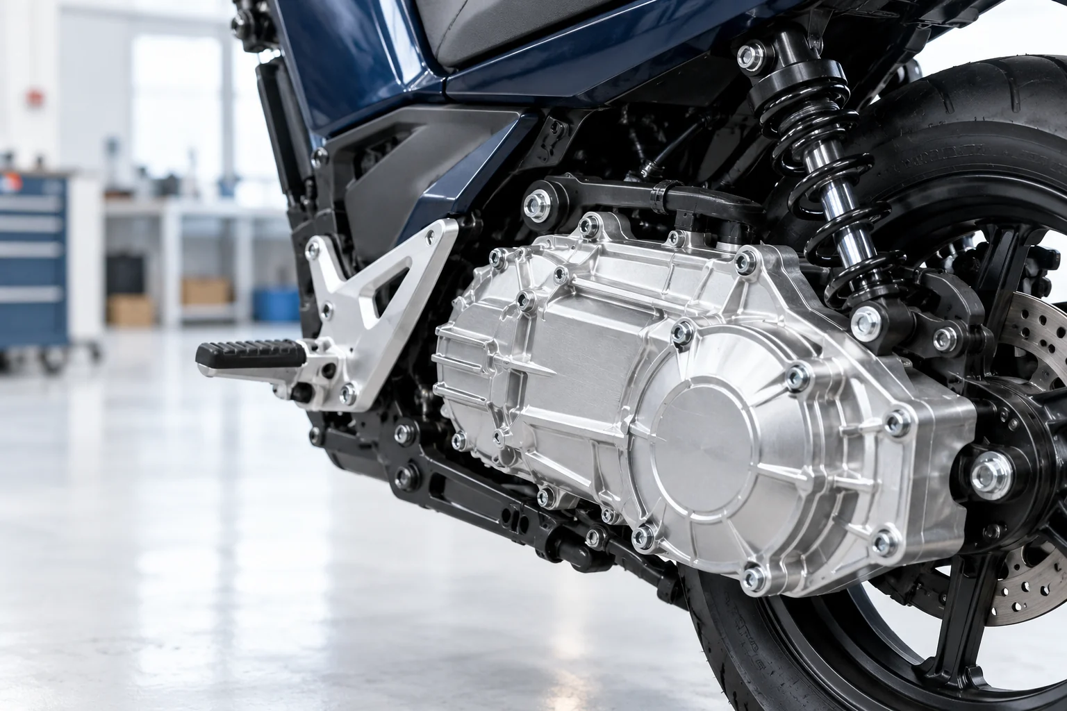 Illustrative motorcycle application context